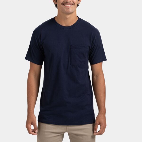 Tultex 293 - Unisex Heavyweight Pocket Tee Thumbnail